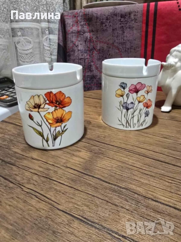 Нови порцеланови пепелници, снимка 7 - Други - 52849788