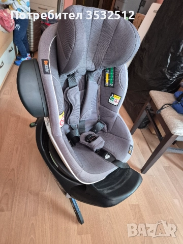 BeSafe столче за кола iZi Turn i-Size Metalic Melange, снимка 5 - Столчета за кола и колело - 52709426