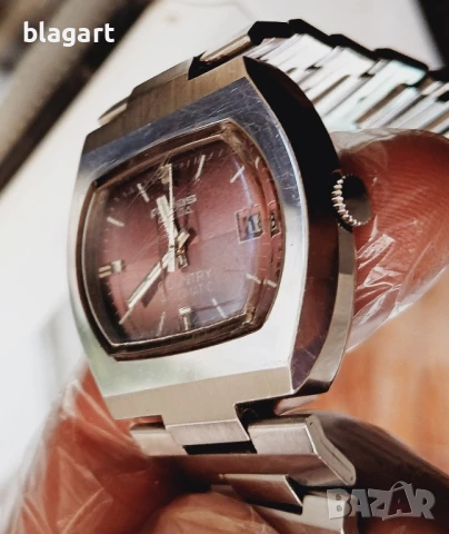 Автоматичен немски часовник -работещ, снимка 3 - Мъжки - 50987399