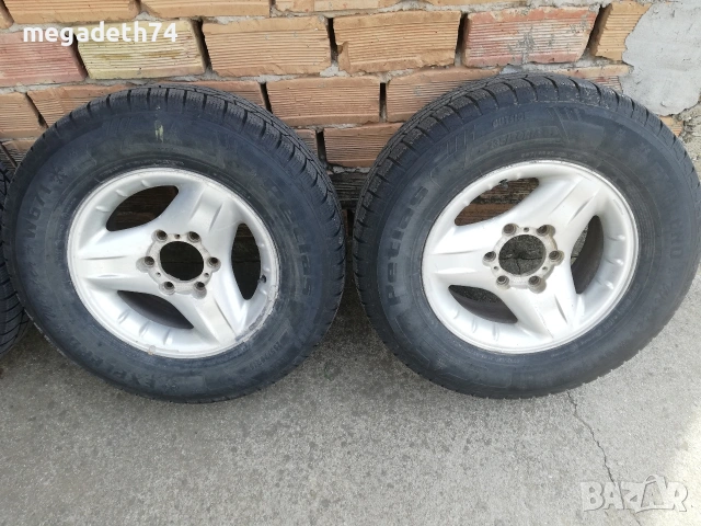 Зимни гуми на лети джанти за Opel Frontera , снимка 3 - Гуми и джанти - 53875934