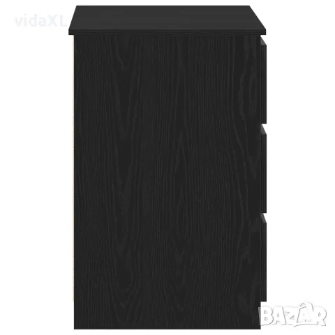 vidaXL Бюро Черния дъб Инженерна дървесина 140 x 50 x 76 см, снимка 7 - Бюра - 56147009