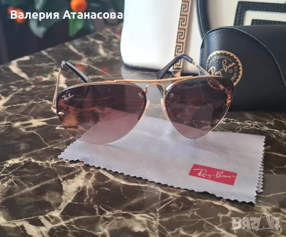 Ray ban-унисекс слънчеви очила,малък размер., снимка 2 - Слънчеви и диоптрични очила - 56326600