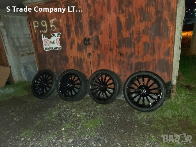 Джанти с гуми за Мерцедес Mercedes свалени от GT имат фланци, снимка 2 - Гуми и джанти - 52587655