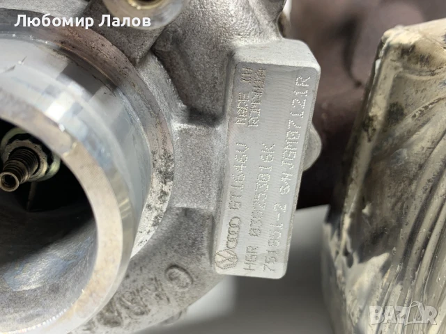 Турбо Garret GT1646V Seat Skoda Vw Audi 1.9 TDI 105к.с. (04-09)г., снимка 2 - Части - 51028030