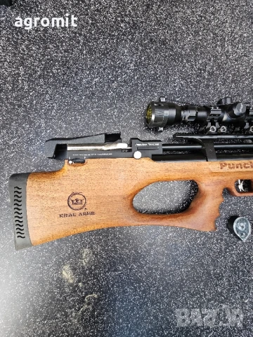 Въздушна пушка PCP Kral Arms Puncher Breacker 5.5, снимка 2 - Въздушно оръжие - 51196178