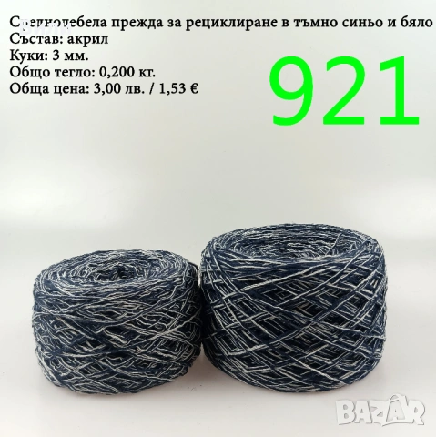 Евтини прежди в малки количества - нови и остатъци , снимка 7 - Други - 52042454