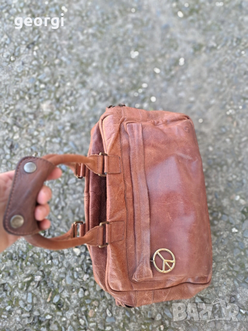 кожена чанта Sasha от естествена кожа 32/2, снимка 11 - Чанти - 53081937