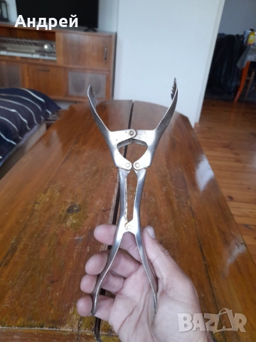 Стара щипка,уред за изваждане на буркани #11, снимка 3 - Други ценни предмети - 52282145