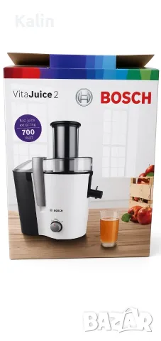 Продавам сокоизтисквачка Bosch VitaJuice 2 (MES25A0), снимка 6 - Сокоизстисквачки и цитрус преси - 56223041