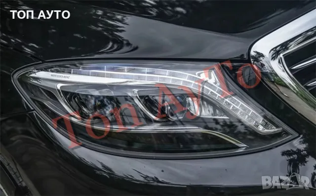 Стъкла Капаци Фарове Мерцедес W222 Mercedes S Class 2013 - 2017 Стъкла Фарове Капаци, снимка 11 - Части - 55845993
