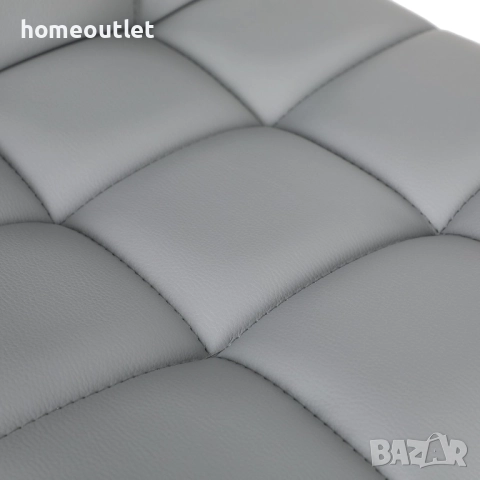 ПРОМОЦИЯ Бар столове с регулируема височина и дамаска от PU кожа, к-кт от 2 бр. SONGMICS LJB64G, снимка 5 - Столове - 52708980