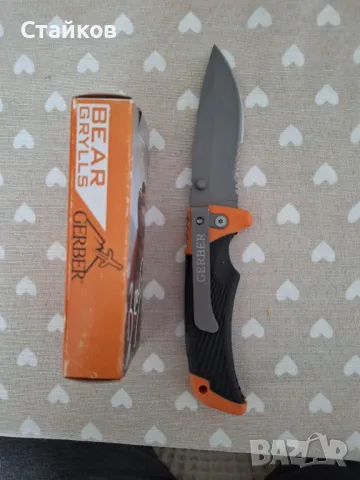 Нож Scout Knife Bear Grylls-оригинал., снимка 2 - Ножове - 48649408
