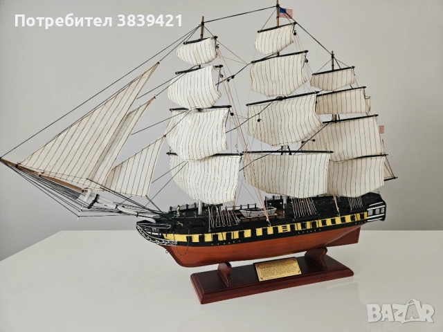 Макет на Кораб Конститюшън / Ship model Constitution, снимка 2 - Други - 53222672
