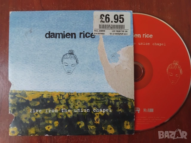 Damien Rice ‎– Live From The Union Chapel - оригинален диск