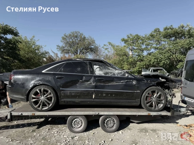    audi s8 5.2 450hp facelift - БРАКУВАНА цена 5500 лв или  2812.11евро -НЯМА ДЖАНТИ, НЯМА КИЛОМЕТРА, снимка 2 - Автомобили и джипове - 52496236
