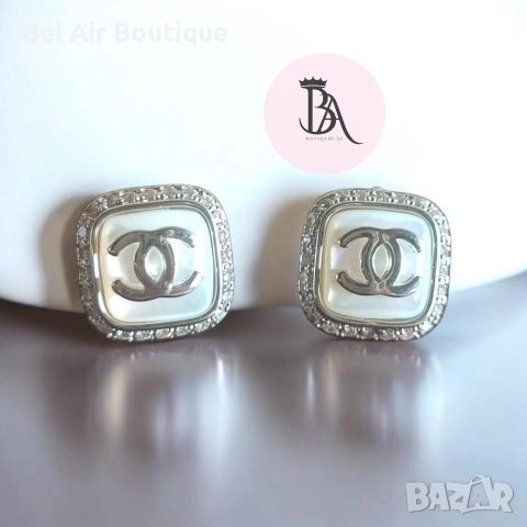 Обеци Chanel, Dior, YSL, Prada, снимка 5 - Обеци - 54364612