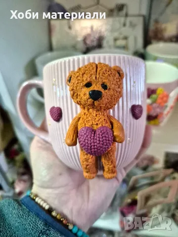 Чаши полимерна глина , снимка 17 - Ръчно изработени сувенири - 49229359