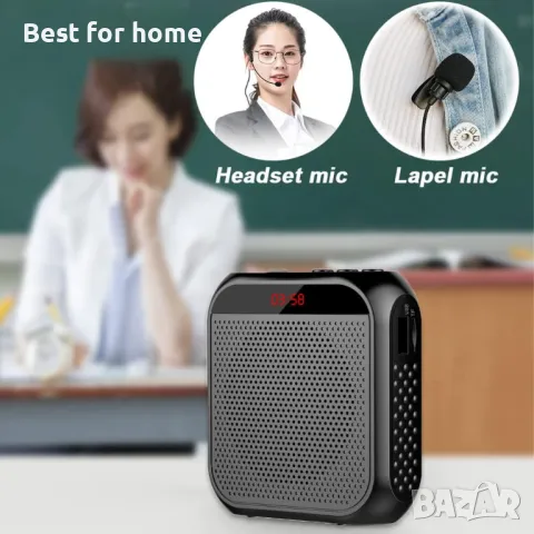 Преносим гласов усилвател YCWF, снимка 4 - Ресийвъри, усилватели, смесителни пултове - 49902275