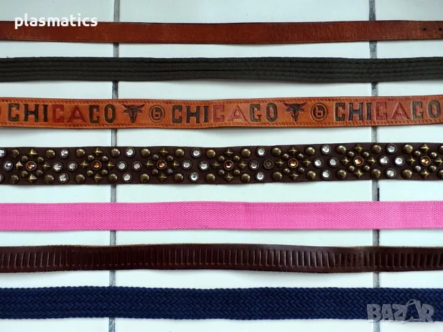 7 колана от кожа и плат, снимка 3 - Колани - 48205680