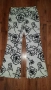 Дамски панталон на цветя - М, снимка 1