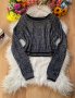 Къс пуловер Gina Tricot, снимка 1 - Блузи с дълъг ръкав и пуловери - 35106446