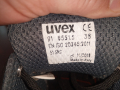Работни Обувки UVEX с метално бомбе Номер 38 Стелка 24 см.. см., снимка 11