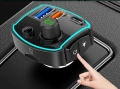 FM предавател и бързо зарядно за кола с USB-C и USB-A бързо захранване, снимка 8