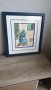 Картина акварел на френски художник,подписана, снимка 6
