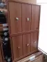 Разглобени с цел транспортиране офис бюра с шкафче с чекмеджета на колелца, снимка 3