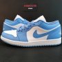 Nike Air Jordan 1 Low UNC Нови Обувки Маратонки Размер 40 Сини Shoes Sneakers Blue Sky, снимка 1
