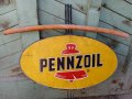 Метална ретро табела Pennzoil, Оригинална , снимка 2