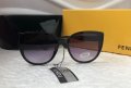 Fendi 2022 дамски слънчеви очила тип котка с лого, снимка 6
