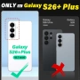 TUCCH калъф за Galaxy S26+ Plus (6.7") 2026, магнитен, подвижен 2 в 1 калъф-портфейл, черен, снимка 2