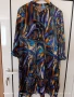 Шарена рокля 30% коприна, снимка 1