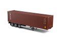 Полу-ремарке Container TRITON - мащаб 1:24 на Solido моделът е нов в кутия, снимка 1 - Колекции - 42920769