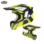 Мотокрос каска Airoh Twist 2.0 LIFT YELLOW/BLUE MATT, снимка 2