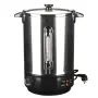 vidaXL Уред за греяно вино, неръждаема стомана, 15 л, 2500 W, снимка 1