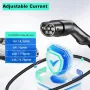 Нов Бързо зареждащ EV кабел Type 2, 3kW, с програмирано зареждане, снимка 4