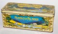 Стара Арт Деко ламаринена кутия Huntley & Palmers от бисквити, снимка 3