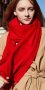 Голям червен шал, снимка 7