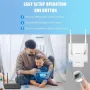 JOOWIN WiFi усилвател/ретранслатор/300Mbps/2.4GHz/WiFI/рутер/AP режими/Ethernet порт/2 антени/WPS, снимка 4
