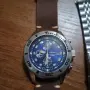 Seiko Chronograph 100M Blue Dial, снимка 5