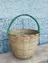 Плетена кошница от ленти дърво изключително здрава, снимка 10