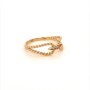 Златен дамски пръстен 1,57гр. размер:56 14кр. проба:585 модел:20051-2, снимка 3