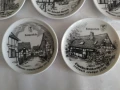 Комплект от пет малки колекционерски чинийки Лангерфелд.  Германия., снимка 4