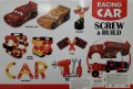 ИГРАЧКА КОНСТРУКТОР С ВИНТОВЕРТ И БАТЕРИИ 661 335 - SCREW AND BUILD RACING CAR TOY, снимка 2