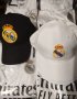 Шапка Реал Мадрид Бяла и Черна с Козирка 15лв НОВО