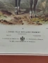 Антикварна немска литография – 1-ви Гвардейски артилерийски полк (Прусия), снимка 6