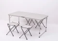 Нови Компект Сгъваема Маса и 4 Стола Malatec от алуминии ULTRA от вносител , снимка 7