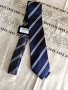 Копринена вратовръзка с тройно райе в морско и небесно синьо на модния бранд Charles TYRWHITT, снимка 1 - Подаръци за мъже - 42609497